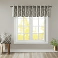 thumbnail image 2 of Gracie Mills Ondine Contemporary Grommet Top Valance with Fretwork Print - GRACE-157, 2 of 2