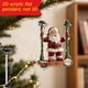 thumbnail image 2 of Uuiauoio Santa Claus 2D Acrylic Rearview Mirror Pendant for Car Interior Holiday Decor, Christmas Themed Auto Accessory for Vehicle Dashboard and Windshield, Decoration for Party and Celebration, 2 of 5