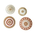 thumbnail image 1 of 4x Cestas tejidas colgantes Bandejas Pastoral Decoraciones hogar Tapicería exterior Hierba interior Decoración de pared para comedor, 1 of 5