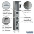 thumbnail image 3 of Salsbury Industries  See-Through Metal Locker - Triple Tier - 1 Wide - Gray - 6ft H x 15in D, 3 of 3