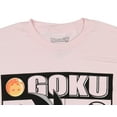 thumbnail image 3 of Dragon Ball Super Anime Men's Goku Eating Ramen Pink Adult Graphic T-Shirt, 3 of 5