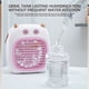thumbnail image 3 of Mini Portable Conditioner With Water Bottle Mini Rechargeable Evaporative Cooler USB Conditioning Fan And Humidifier, 3 of 9