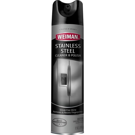 Weiman Stainless Steel Cleaner & Polish - Streak-Free Spray - 12 fl. oz.
