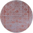 thumbnail image 1 of Ahgly Company Indoor Round Mid-Century Modern IndianRed Oriental Area Rugs, 4' Round, 1 of 6