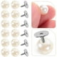 thumbnail image 2 of 50 Uds. Botones de perlas delicados botones de perlas DIY sin botones para coser ropa botones de perlas, 2 of 6
