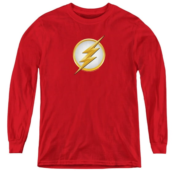Flash - New Logo - Youth Long Sleeve Shirt - Medium