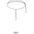 thumbnail image 3 of AirPro Collection Two-Light Ceiling Fan Light, 3 of 4