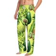 thumbnail image 2 of Balery Men'S Kiwi And Avocado Pants,Sleepwear Pants,Pajama Pants,Pj Bottoms Drawstring And Pockets-Large, 2 of 9