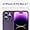 Deep Purple, variant on Liquid Silicone Case for iPhone 14 Pro Max - [Camera All-Round Protection] [Soft Microfiber Lining Anti-Scratch] 4 Layer Full Covered Shockproof Gel Rubber Phone Case Cover, 6.7", Deep Purple