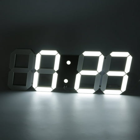 Large 3d Modern Digital Led Wall Clock 24 12 Hour Display Timer Alarm Home Canada - Modern Digital Wall Clock Large 3d Modern Digital Led Wall Clock 24 12 Hour Display Timer Alarm Home Canada - Modern Digital Wall Clock