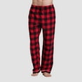 thumbnail image 2 of TSHXS Plaid Pajama Pants Men'S Lounge Pants Mens Pj Pajama Pants Bottoms Fleece Lounge Pants Sleepwear Plaid Pjs With Pockets L, 2 of 9