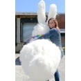 thumbnail image 4 of American Made Huge Stuffed Bunny 52 Inch Soft Gigantic Plush Rabbit Made in USA, 4 of 9
