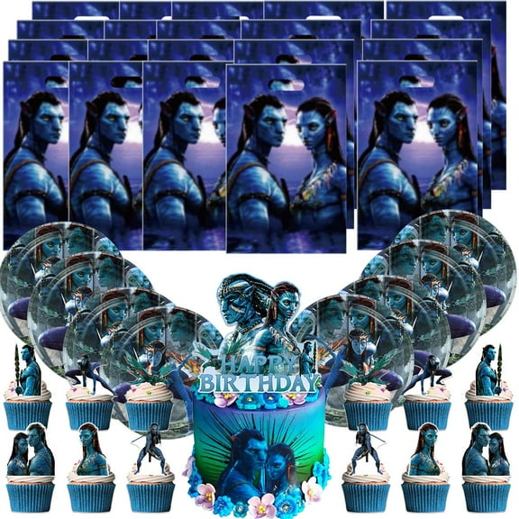 Avatar Gift Bags Plates Candy Treat Birthday Party Supplies Decorations Decor Goodie Bag