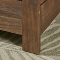thumbnail image 4 of Avalynn Outdoor Acacia Wood Club Chairs with Cushions, Set of 4, Brushed Brown, Light Gray, 4 of 5
