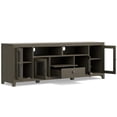 thumbnail image 3 of Simpli Home Cosmopolitan Solid Wood Extra Wide 72" TV Stand - Farmhouse Gray, 3 of 10
