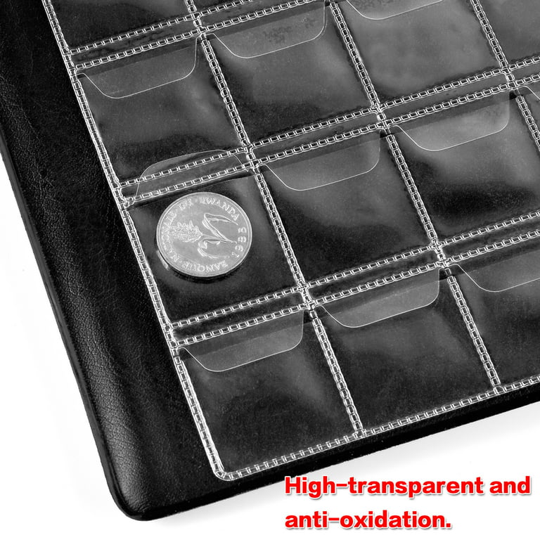 Coin Collection Supplies Book Holder for Collectors, 312 Pockets Coins Album for