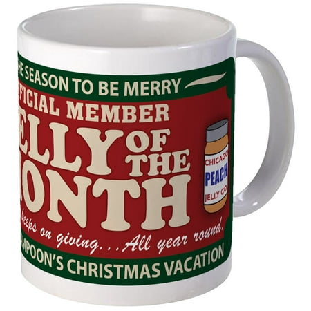 CafePress - CHRISTMAS VACATION JELLY OF THE MONTH CLUB Mug - Unique Coffee Mug, Coffee Cup (Best Coffee Of The Month Club)
