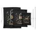 thumbnail image 3 of Darling Souvenir Black Number Birthday Custom Party Supplies Gift Pouches Favor&nbsp;Candy Bags&nbsp;15 Pieces, 3 of 5