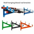 thumbnail image 4 of Fishing Rod Holder High Stability Smooth Edge Wear-resistant Reusable Simple Installation Save Space ABS Fishing Pole Organizer Rack Storage Holder Fishing Supplies, 4 of 7