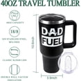 thumbnail image 4 of Dad Tumbler Best Dad Ever Gifts Birthday Gift for Dad From Son Daughter-40 Oz Tumbler With Handle And Straw, 4 of 6