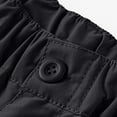 thumbnail image 6 of USNSM (M-5XL) Big and Tall Men's Cargo Shorts Relaxed Fit Mens Running Shorts 7 Pockets Elastic Waist Cotton Hiking Shorts Black M, 6 of 8
