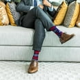 thumbnail image 3 of 12 Pack Dress Socks for Men- Fancy Argyle and Classic Pattern Dress Socks, 3 of 6