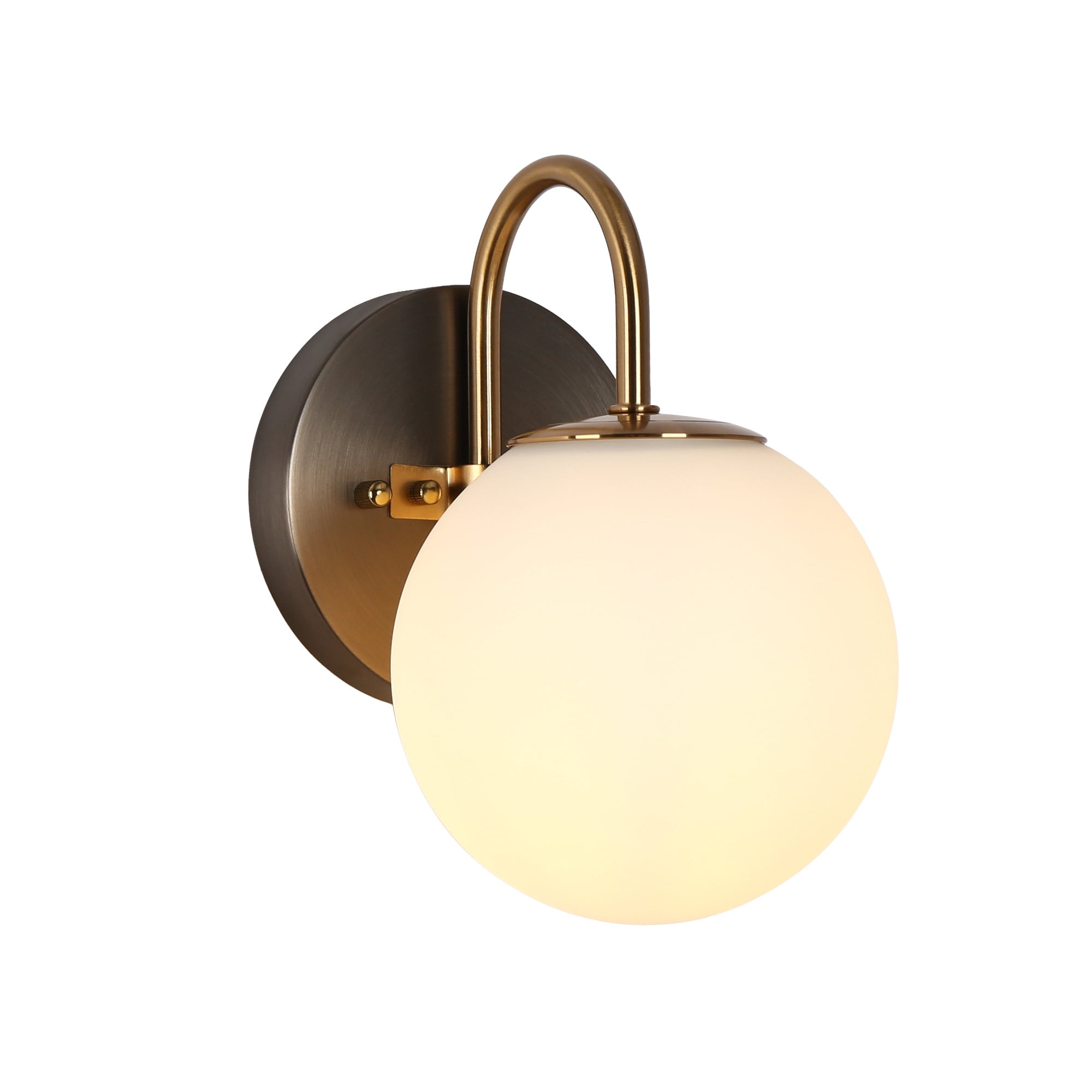 Aladarimostinin 5.3-in W 1 -Light Polished Gold Wall Sconce