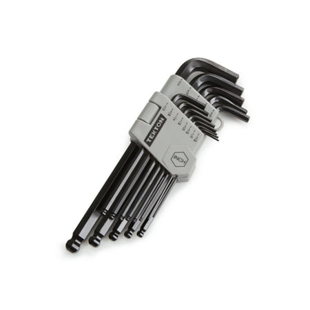 TEKTON Long Arm Ball End Hex Key Wrench Set, 13-Piece (3/64-3/8 in.) | 25262