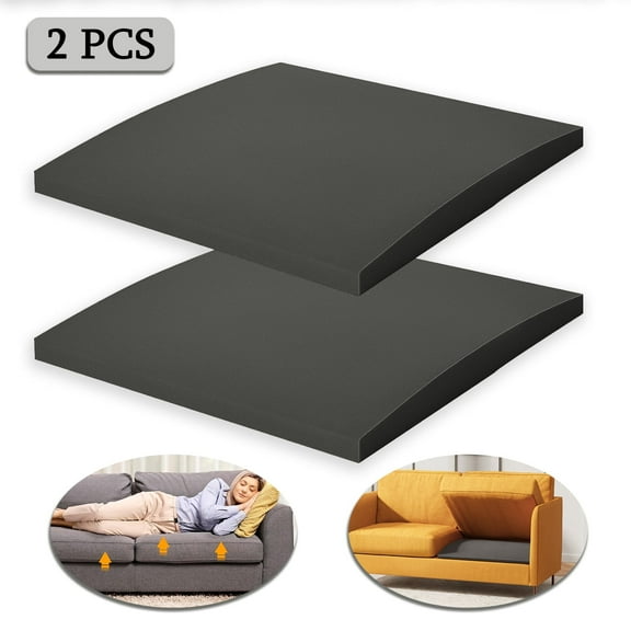 SPOKKI Couch Supports For Sagging Cushions, 2-Pack 20" x 20" Anti Sag Sofa, Curved High-Density Foam Sofa Cushion Support.
