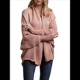 thumbnail image 3 of para Mujer: Suéter Holgado de Punto con de Murciélago y Gran Tamaño. Rosa Talla Única, 3 of 9