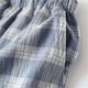 thumbnail image 5 of Puntoco Pantalones cortos de algodón para mujer Pantalones cortos casuales de cintura elástica con lazo para mujer Pantalones cortos con bolsillo Pantalones largos, 5 of 5