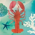 thumbnail image 2 of Studio Mousseau 26x26 White Modern Wood Framed Museum Art Print Titled - Under the Sea IV, 2 of 4