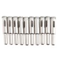 thumbnail image 3 of 10 Uds. Brocas recubiertas con base de diamante para forraje de 10 mm Scie Carreaux verre Cramique Marbre, 3 of 5