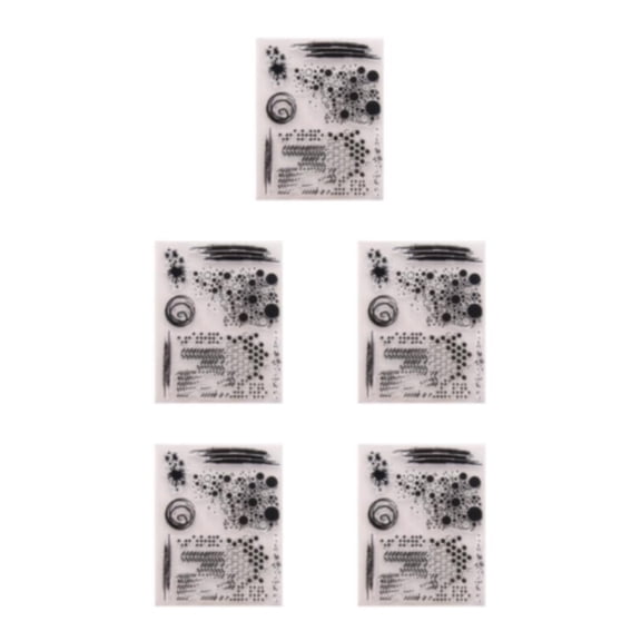 Wosthever Sello de PVC para láminas adhesivas, portátil y confiable, para tampones para álbum de recortes, marco de álbum de recortes, diario Type2 NO2