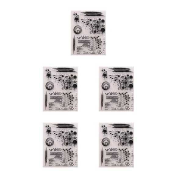 Wosthever Sello de PVC para láminas adhesivas, portátil y confiable, para tampones para álbum de recortes, marco de álbum de recortes, diario Type2 NO2