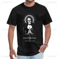 thumbnail image 4 of Verano Marilyn Manson Retro lavado Homme Unisex algodón Tops Primer plano adulto camiseta rana deriva moda desgaste ropa de calle camiseta, 4 of 5