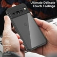 thumbnail image 4 of Designed for Goggle Pixel 8 Pro Case,Shockproof Protection TPU Soft Bumper Military Grade Drop Hard PC Back Protective Slim Phone Case Cover for Pixel 8 Pro 6.7 inch -Black, 4 of 7