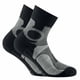 thumbnail image 1 of Rohner Basic Unisex Calcetines de trekking Quarter, paquete de 2 - Calcetines básicos para exteriores, calcetines deportivos Gris 43-46, 1 of 2