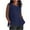 Navy, variant on Fanxing Ladies Tank Tops Cotton Linen S Sleeveless Tunic Tops for Curvy Women S-5XL