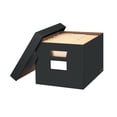 thumbnail image 1 of Bankers Box® Stor/File™ Decorative Storage Box - Pinstripe, 4 Pack, 1 of 2