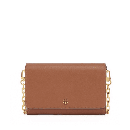 Tory Burch New Emerson Robinson Chain Saffiano Leather New Tory Burch Emerson Robinson Chain Saffiano Leather Wallet Crossbody Bag