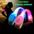 Travelwant LED Flash Shoe Safety Clip Lights for Runners & Night