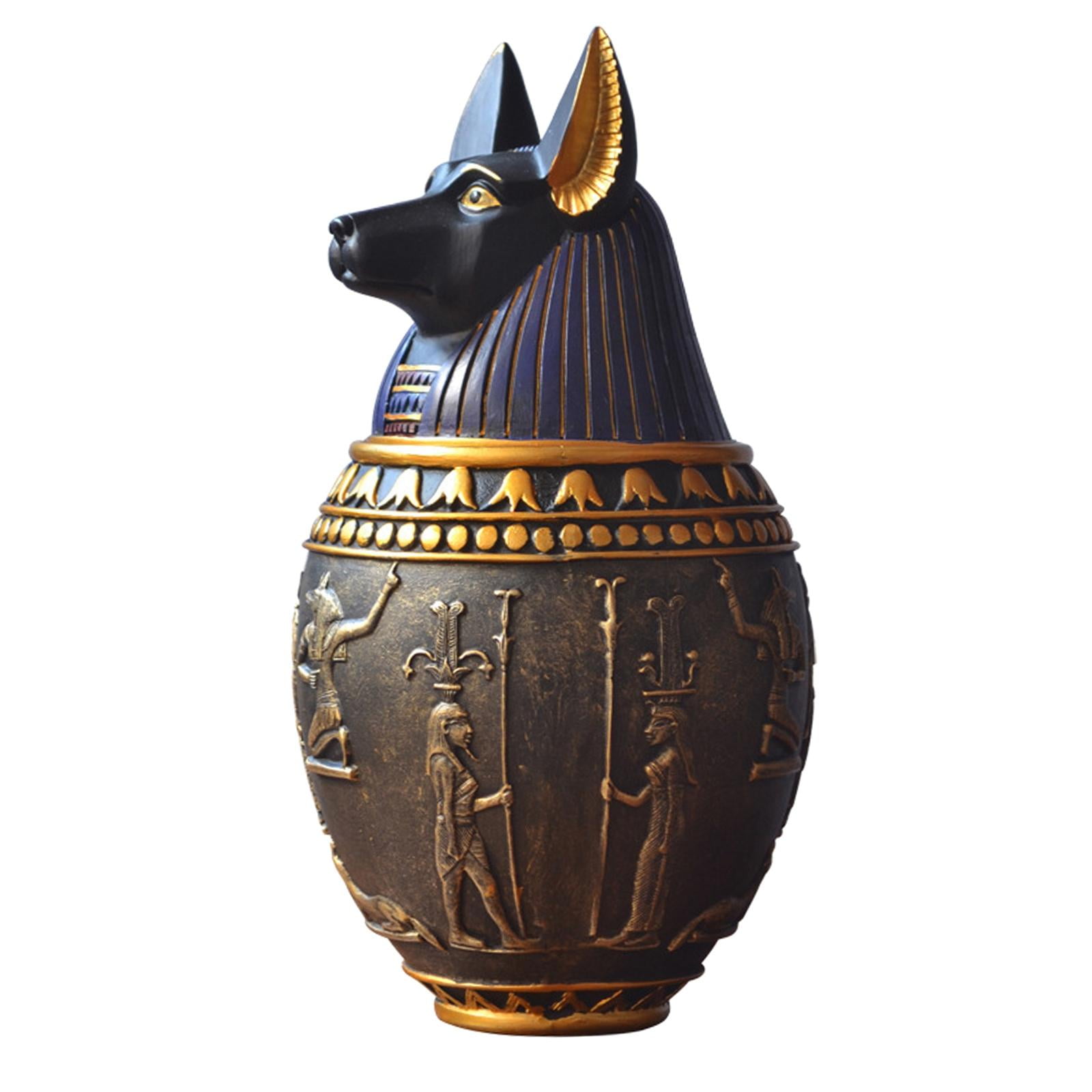 Egyptian Bastet Cat Memorial Urn Canopic Jar Goddess HONOR YOUR BELOVED CAT 