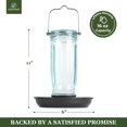 thumbnail image 4 of Comedero de agua para pájaros Kingsyard de vidrio de 500 ml con colgante de metal, 4 of 8