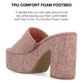 thumbnail image 4 of Journee Collection Womens Enyya Tru Comfort Foam Slip On Platform Sandals, 4 of 6