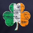 thumbnail image 3 of CafePress - Vintage Irish Flag Shamrock T Shirt - Women's V-Neck Dark T-Shirt, 3 of 4