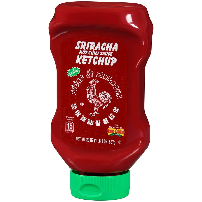 Red Gold Sriracha Ketchup 20oz. Full Case Pack 12 / 20oz. - The