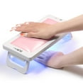 thumbnail image 1 of HOARBOEG Light For Nails 2 In 1 Manicure Nail Arm Repose With LED Nail Lamp 72W LED Gel Nail Dryer Arm Repose For Nails Light Arm Repose Pillow Cushion Hand Clearance Sale, 1 of 9