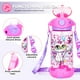 thumbnail image 2 of Botella para niños YOYTOO 650 ml Libre de BPA con pajilla y tapa antileak, 2 of 7