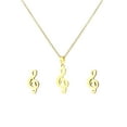 thumbnail image 2 of Conjunciones con Collares y Pendientes Xihbxyly Acero Inoxidable, 2 of 7